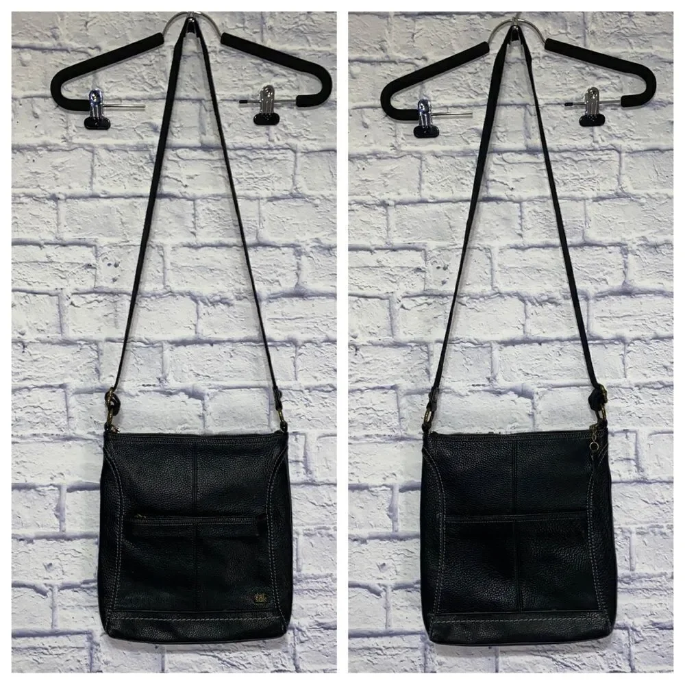 THE SAK IRIS LEATHER CROSSBODY BAG